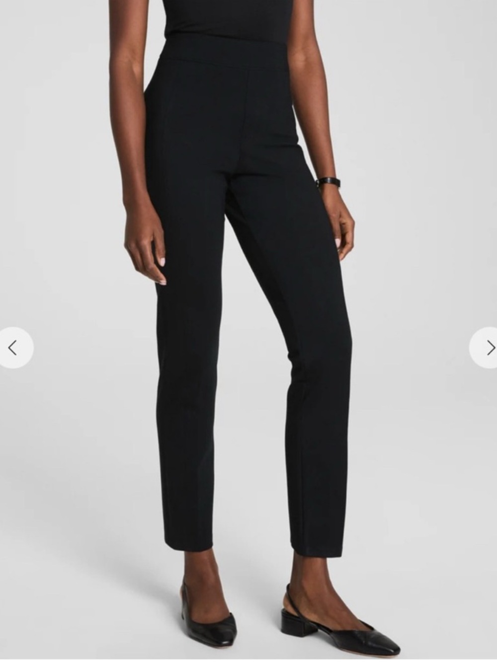 SPANX Black Straight Leg Women’s Pants
